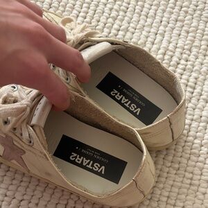 Golden Goose Women's Beige Star Sneakers